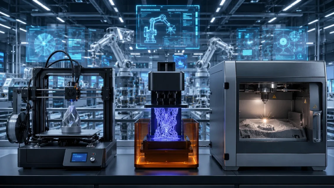 Principais Tecnologias de Impressão 3D Explicadas: Guia Completo e Atualizado