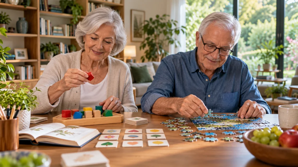Exercícios Cognitivos para Idosos: Como Estimular a Memória e Manter a Mente Ativa